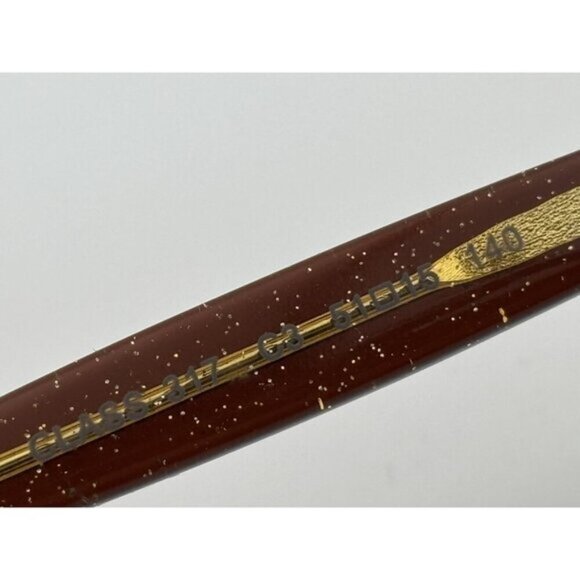 LINEA ROMA - CLASS 317 C3 51-15-140 Black, Purple, Brown Acetate Glasses Frames - Picture 6 of 7